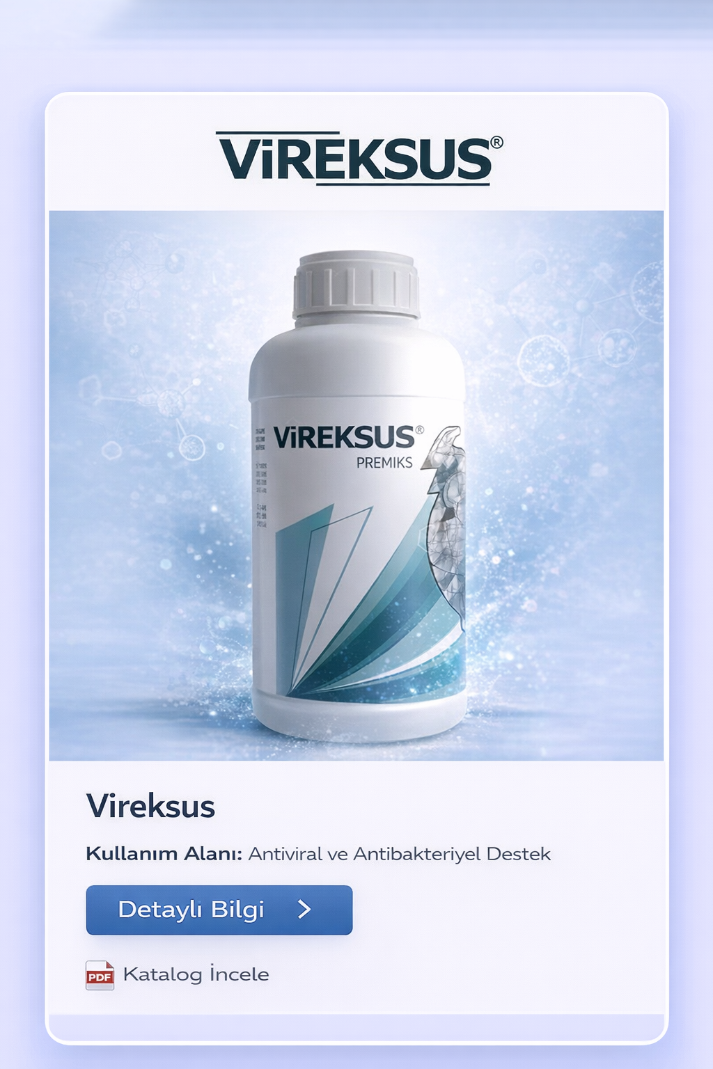 Vireksus hijyen ürünü